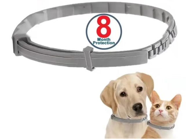 Anti Flea and Tick Collar - 8 Months Protection for Dogs - New Safe Natural and Effective formula (Same ingredients as Seresto)